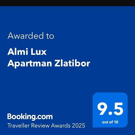 Almi Lux Apartman 兹拉蒂博尔 外观 照片